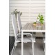  Záhradný stôl BREAK 150x90  biely 